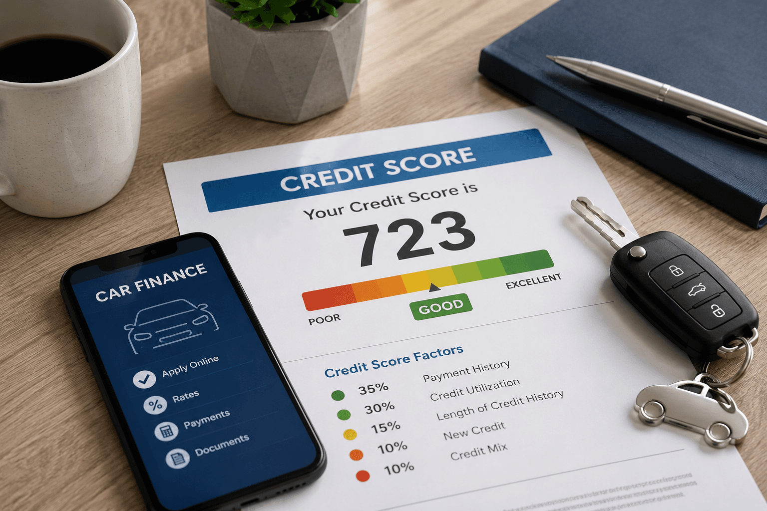 Why Your Credit Score Matters When Applying for Car Finance - carloans 365